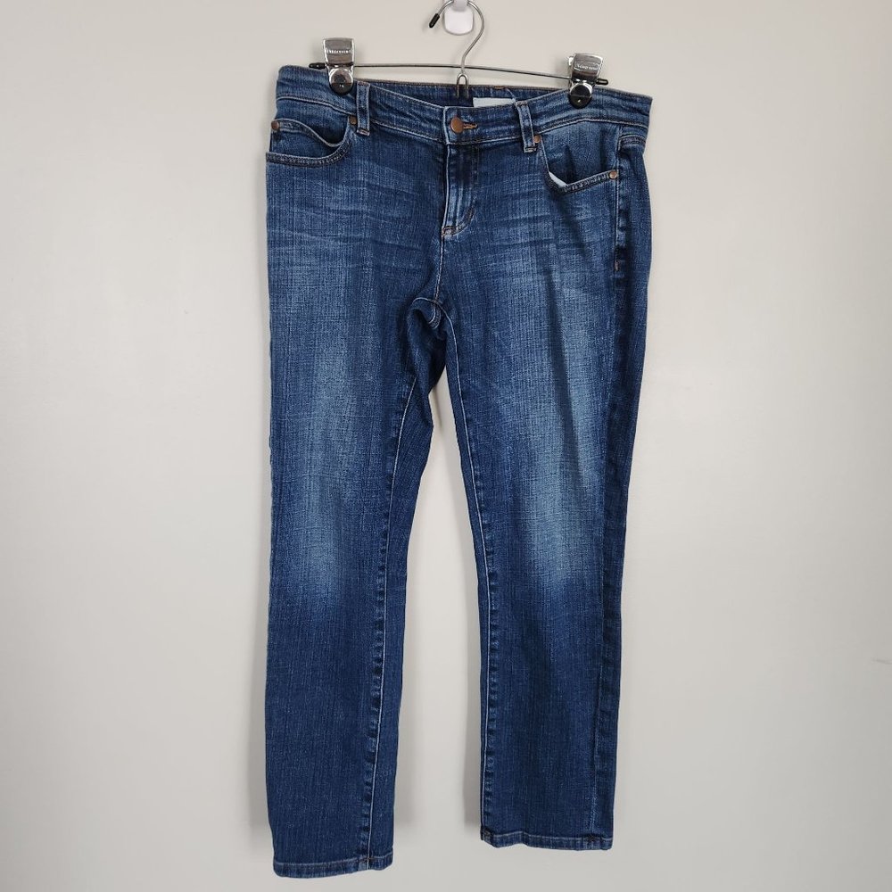 Eileen Fisher Jeans Medium Wash Size 6 Petite